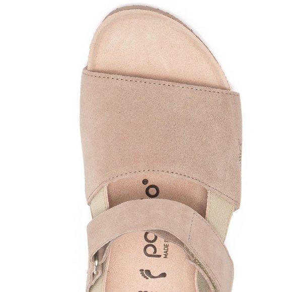 Birkenstock New LINDA Platform Wedge Sandal TAUPE NIB Arch Support Comfort 🎉HP - Picture 5 of 16